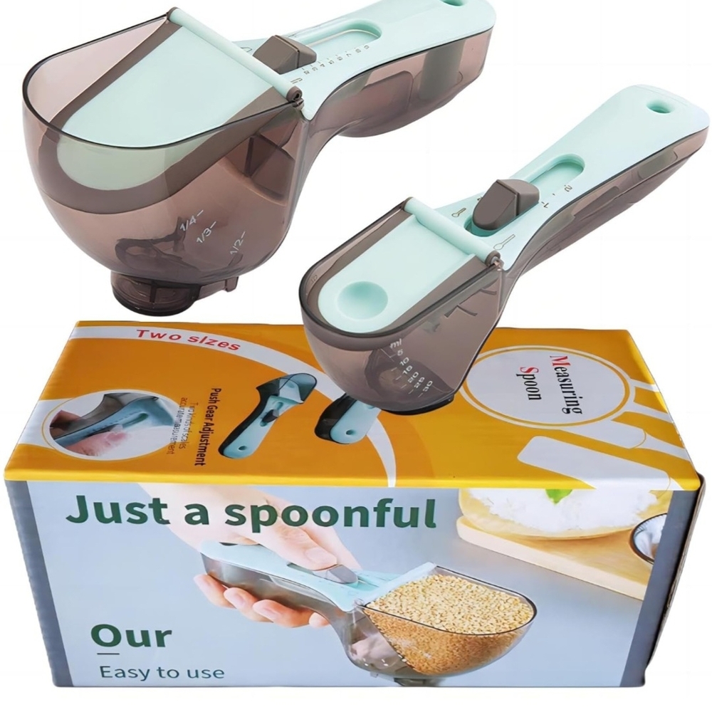 Adjustable Measuring Spoon Set - Picture 4 of 7